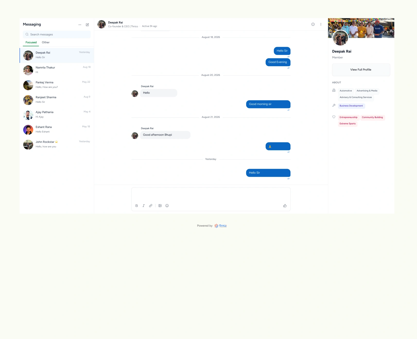 chat