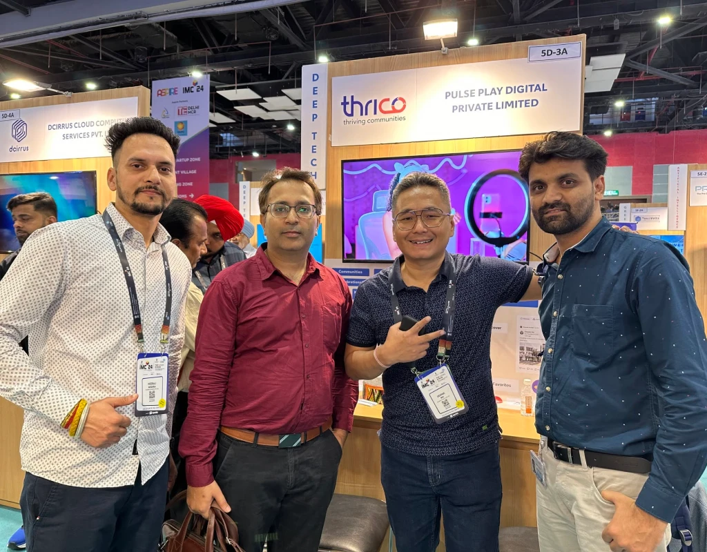 Thrico MVP launch at India Mobile Congress x ASPIRE 2024