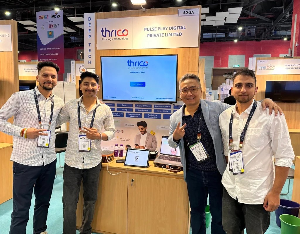 Thrico MVP launch at India Mobile Congress x ASPIRE 2024