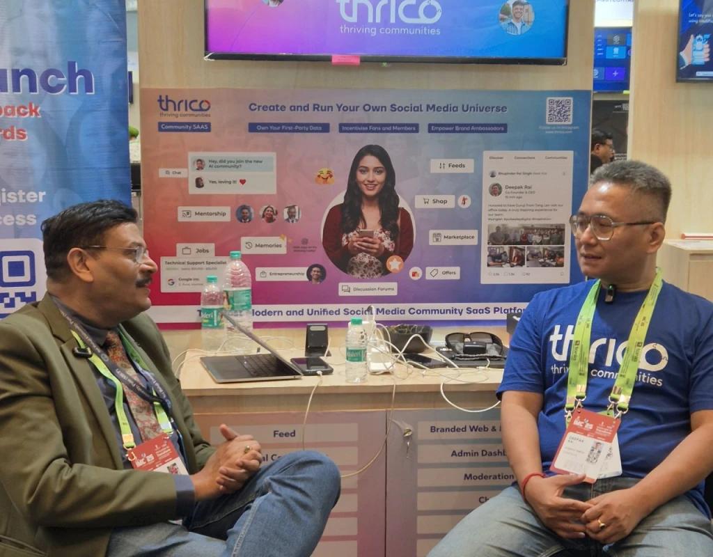 Thrico Beta Launch at India Mobile Congress x ASPIRE 2025